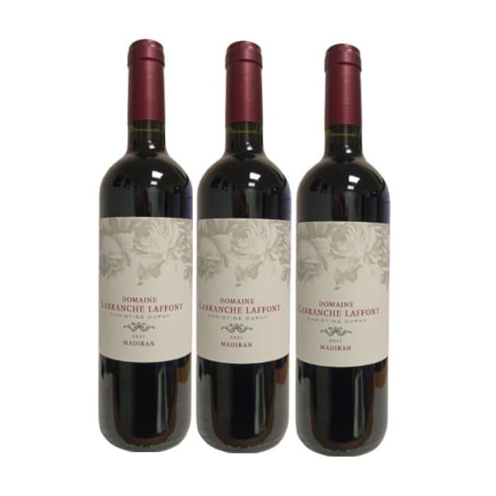 Madiran Rouge BIO, AOC 2021, Domaine Labranche Laffont 3 x 75cl.