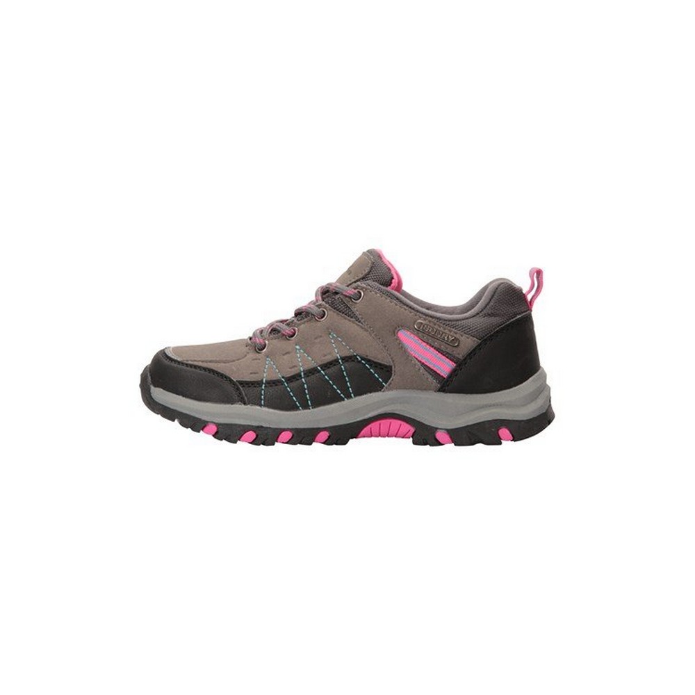 Zapatillas De Senderismo De Ante Impermeables Mountain Warehouse Stampede
