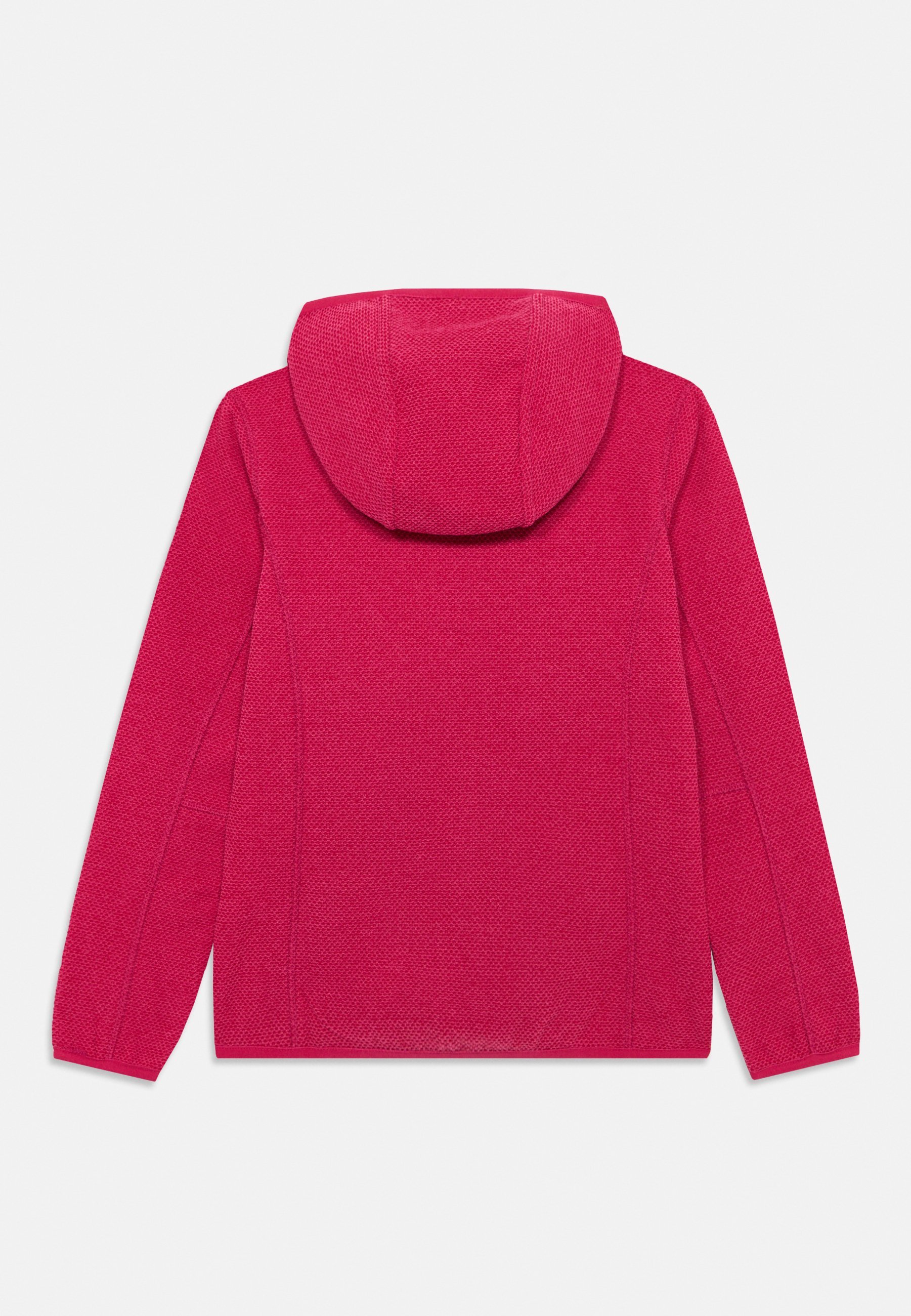 CMP KID G JACKET FIX HOOD UNISEX - Fleecejack - karmijnrood/roze