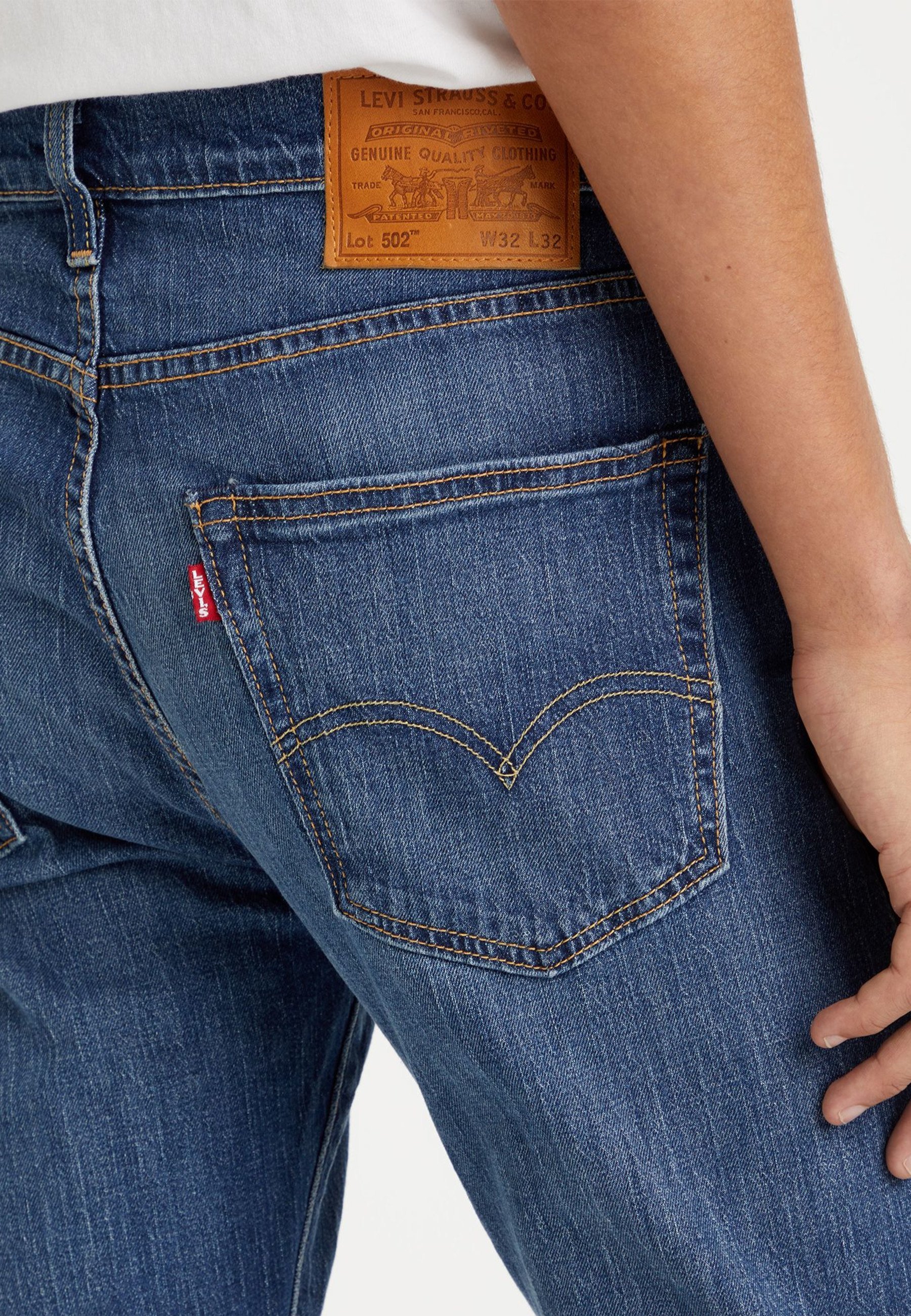 Levi's® 502™ TAPER - Jean coupe fuselée - Shitake