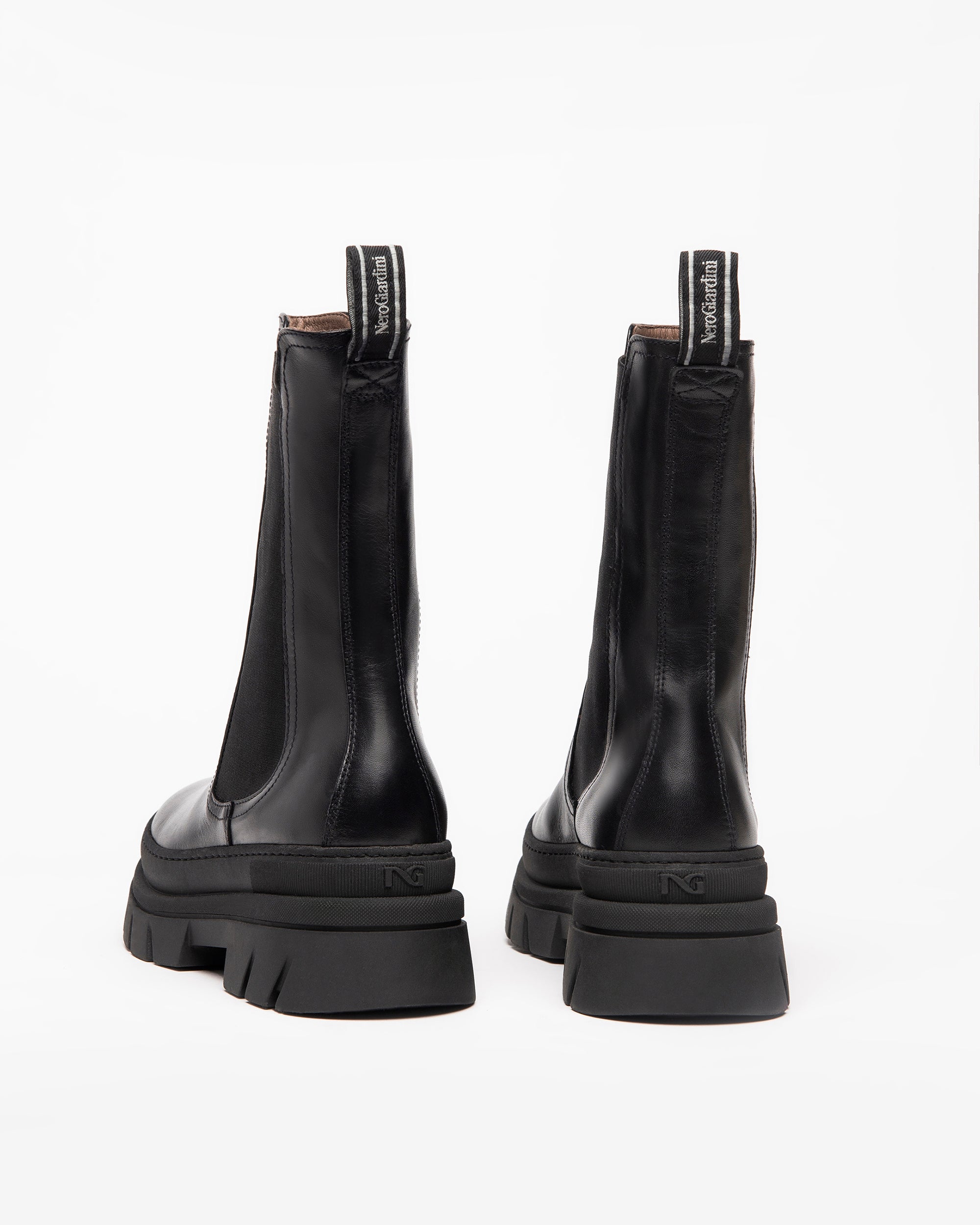  Chelsea-Boots aus Leder für Damen
