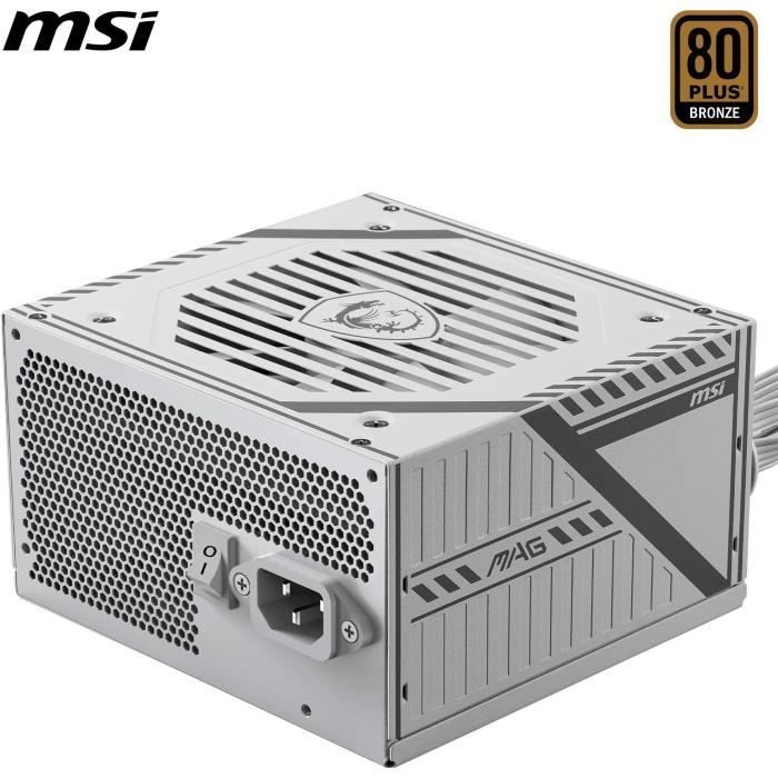 PC-Netzteil - MSI - 306-7ZPAX27-HH9 - MAG A650BNL WEISS
