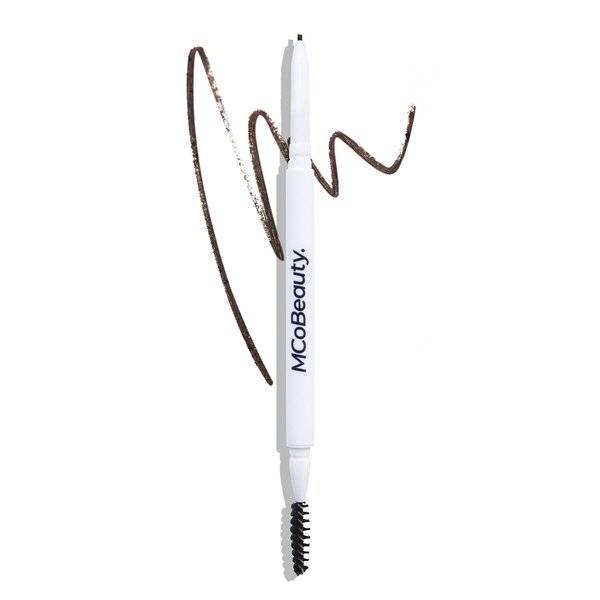 Lápis de Sobrancelha Super Fino de Precisão Médio/Escuro MCoBeauty<br>0,1g