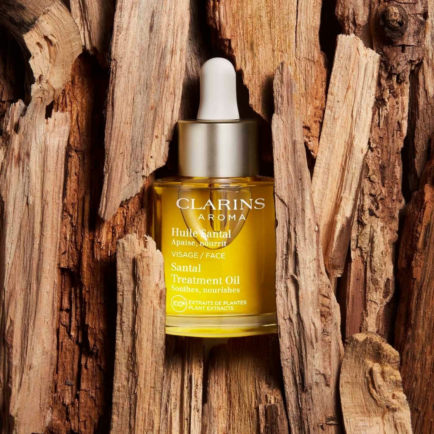 Clarins Aromaphytocare Santal ulje za lice za tretman – za suhu do vrlo suhu kožu – 30 ml