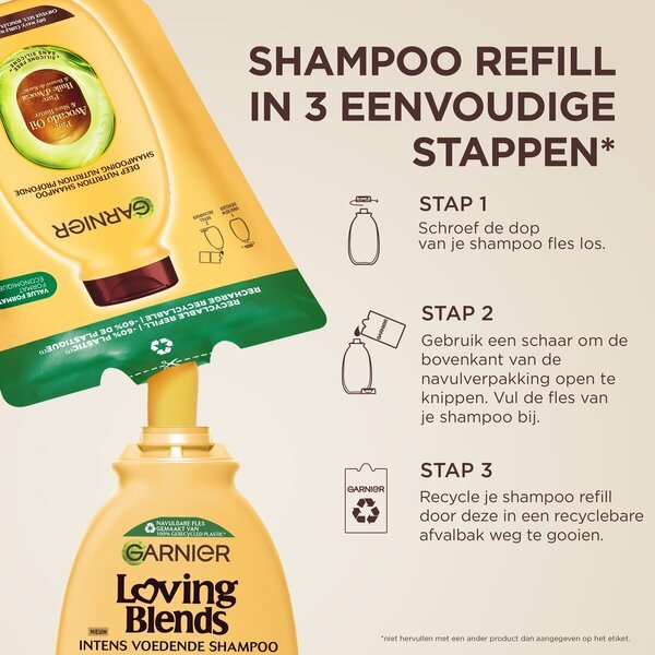 Garnier Ultra Doux avokado šampūno papildymas<br>250 ml