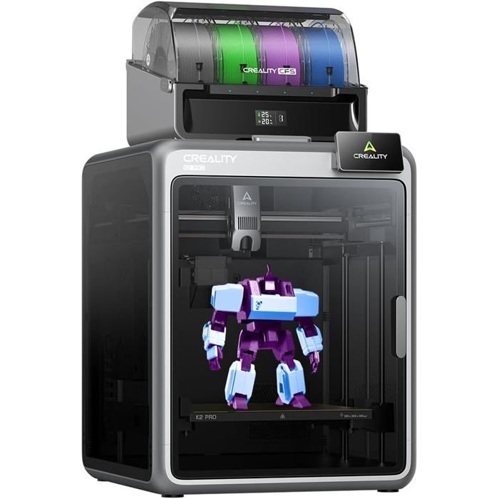 Impresora 3D Creality K2 Pro Combo oficial, impresoras 3D multicolor con CFS, velocidad de impresión de 600 mm/s.