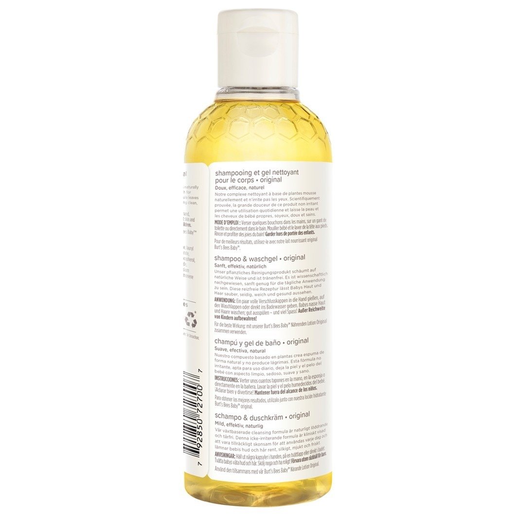Burt's Bees gel za tuširanje za bebe Baby Bee šampon i gel za pranje - 236,5 ml