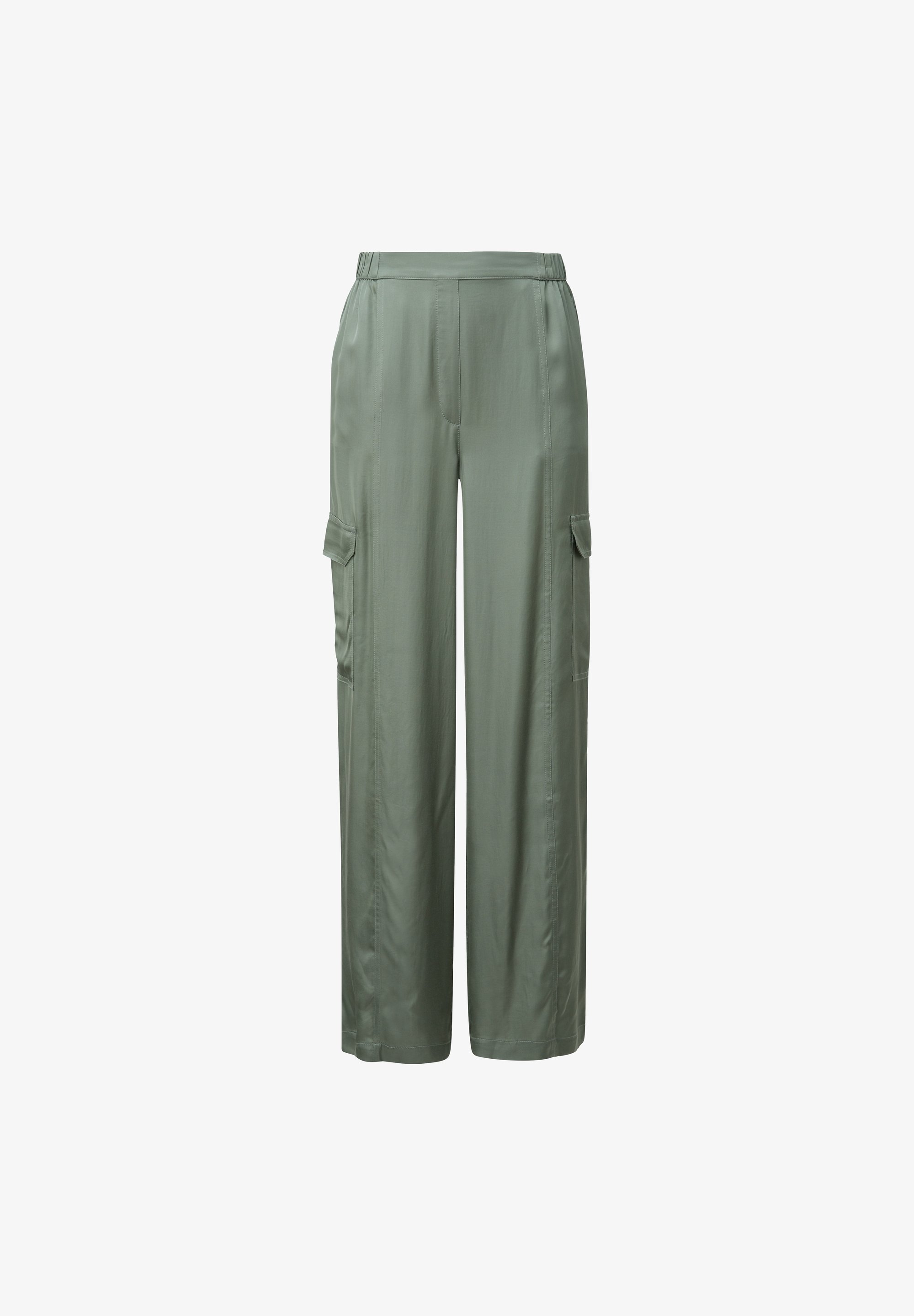 Pantaloni cargo s.Oliver BLACK LABEL - verdi