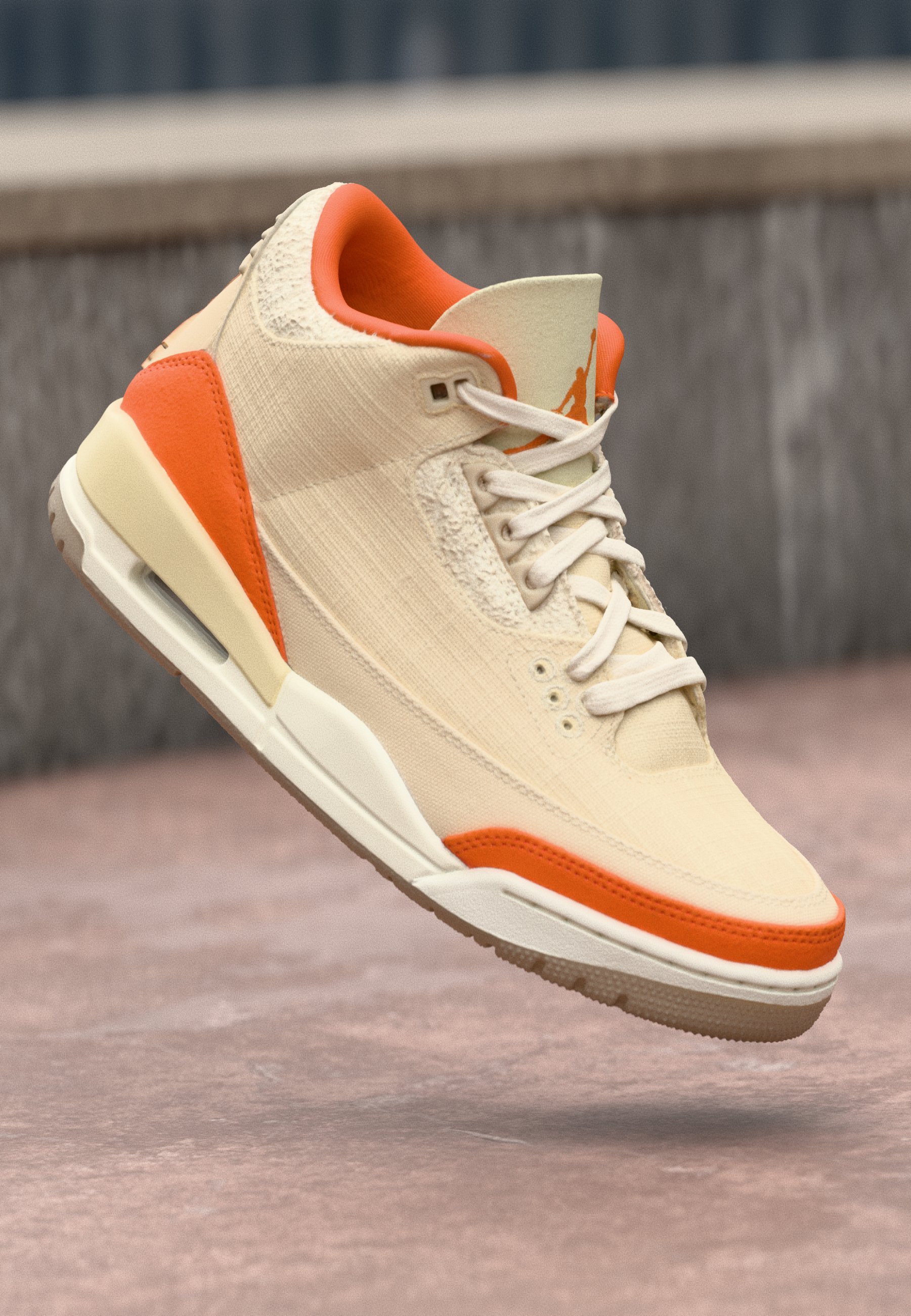Jordan AIR JORDAN 3 RETRO - Scarpe da ginnastica alte - fossile/stella marina/vela