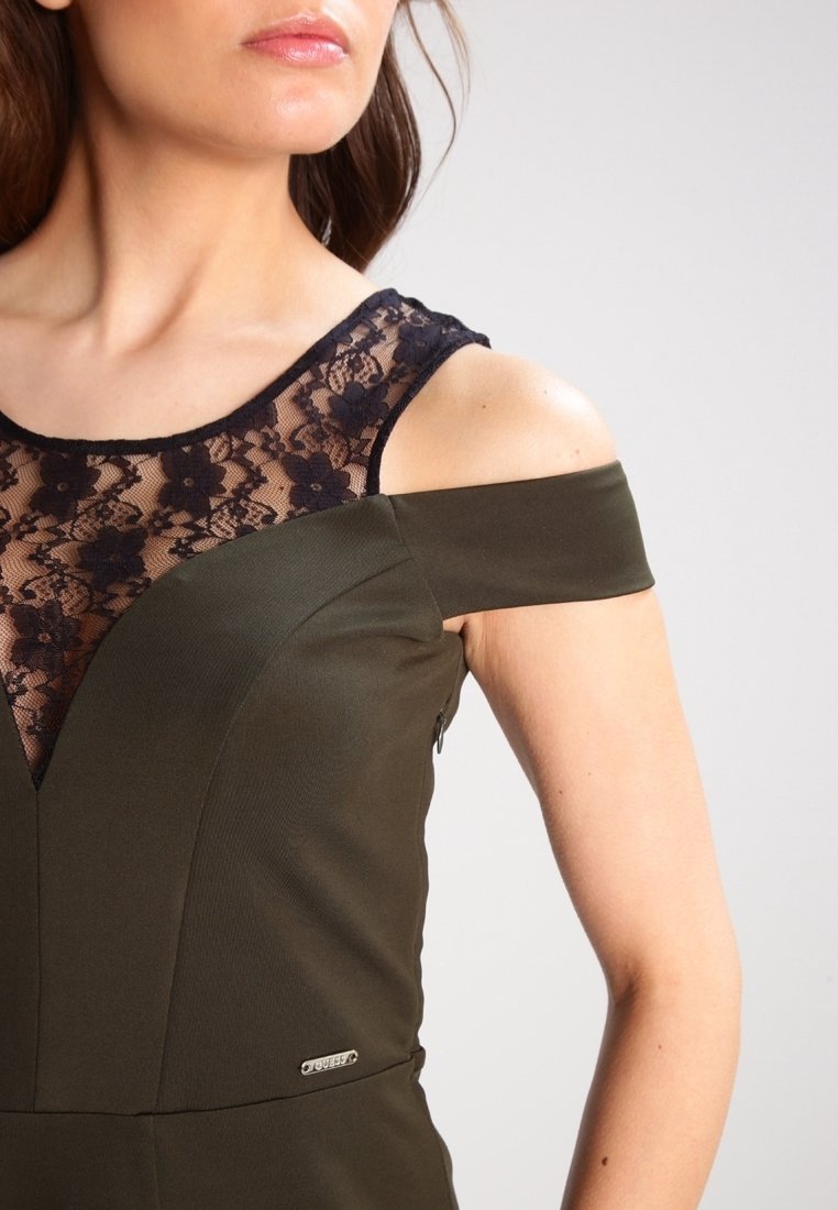 Vestido Guess Shift - verde escuro