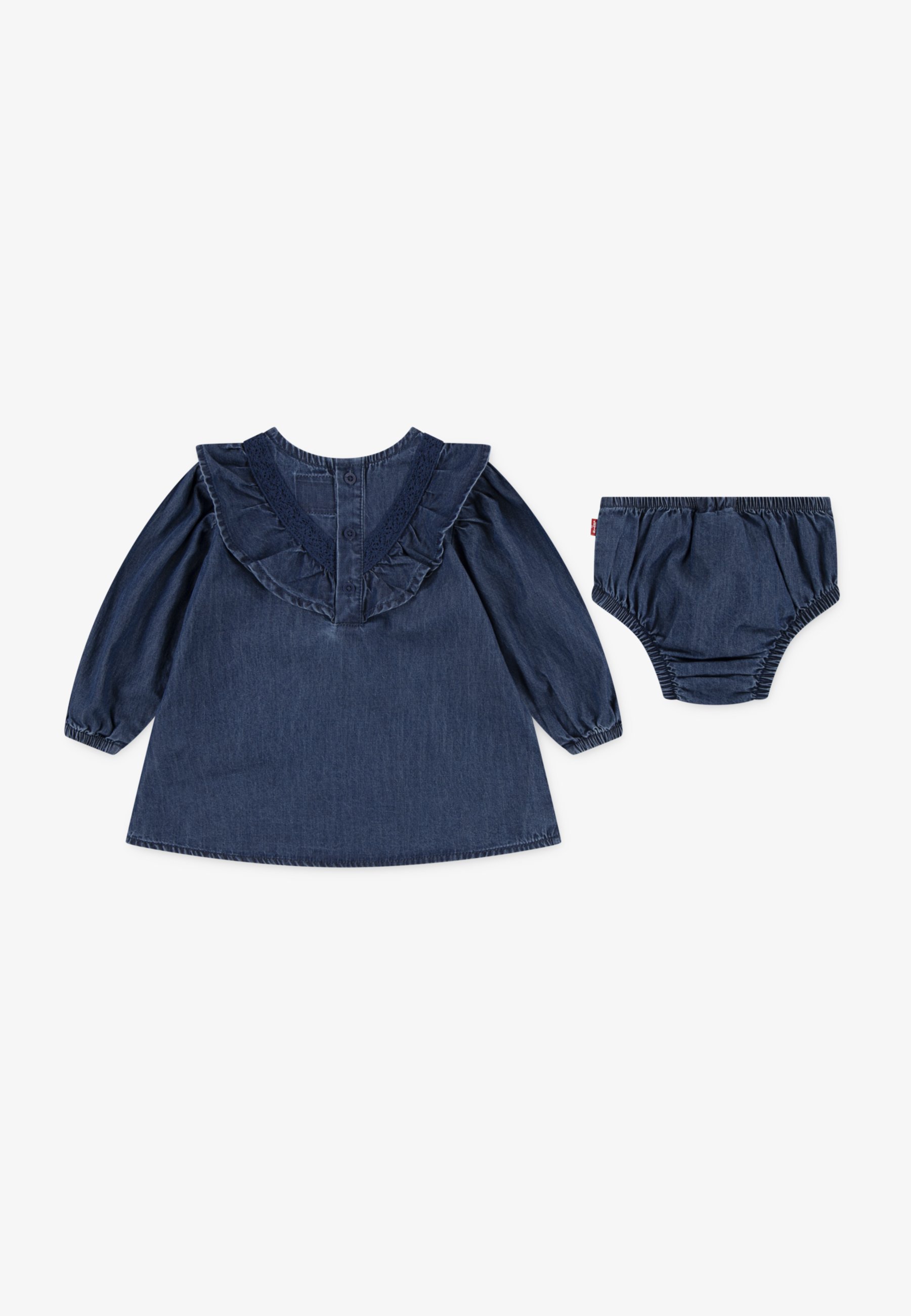 Abito Levi's® WILD WEST con volant - Abito in denim - onda scura