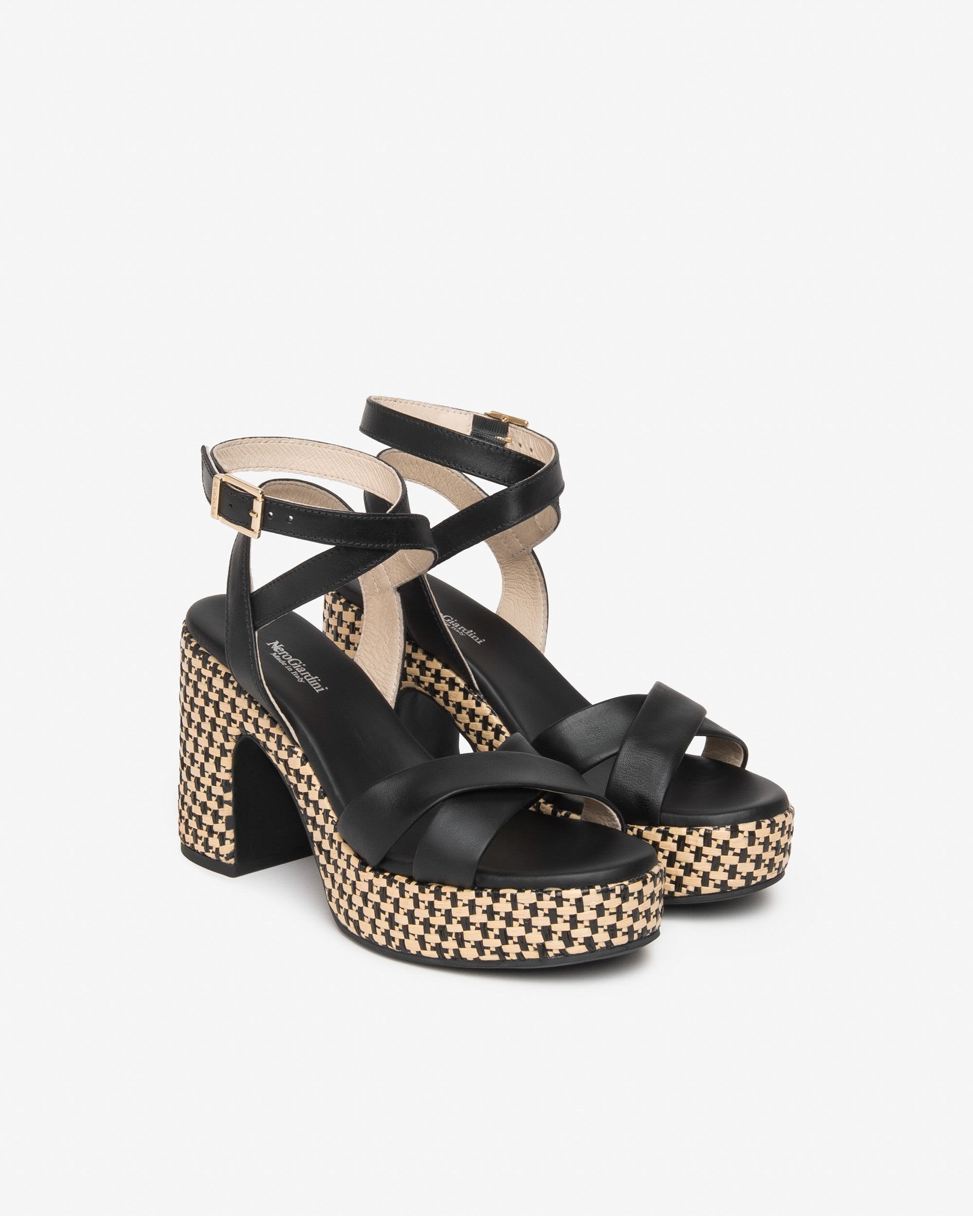 Damen-Ledersandalen