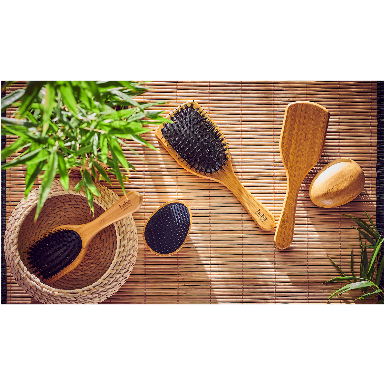 Hebe Professional Bamboo Hair Brush