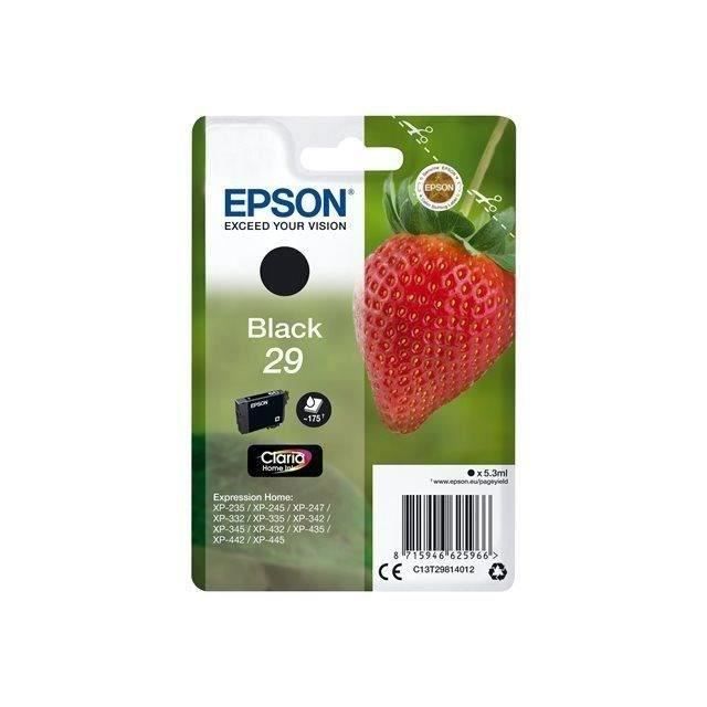 EPSON T2981 Black Ink Cartridge - Strawberry (C13T29814012)