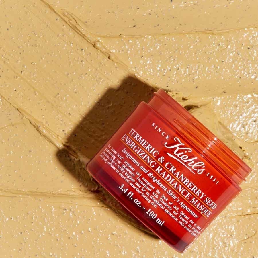 Kiehl's Glow Mask Kurkuma-Dzērveņu-Samen Enerģizējošs starojums - 100 ml