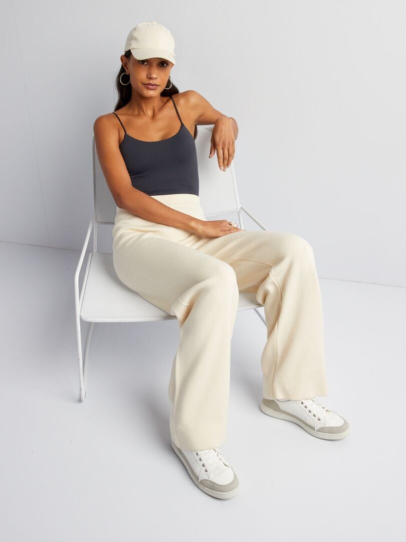 Neopreen bodysuit met dunne bandjes - GRIJS