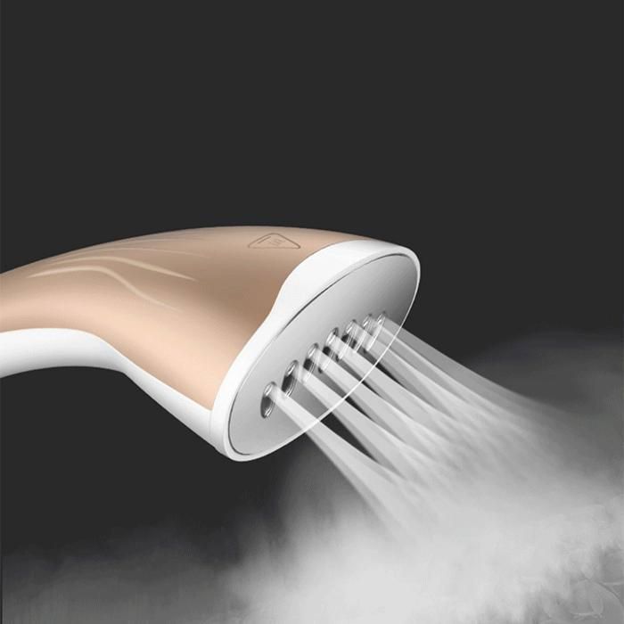 Professionele 3-in-1 verticale kledingstomer - Krachtige draagbare stomer van 1800 W voor kleding - Wit