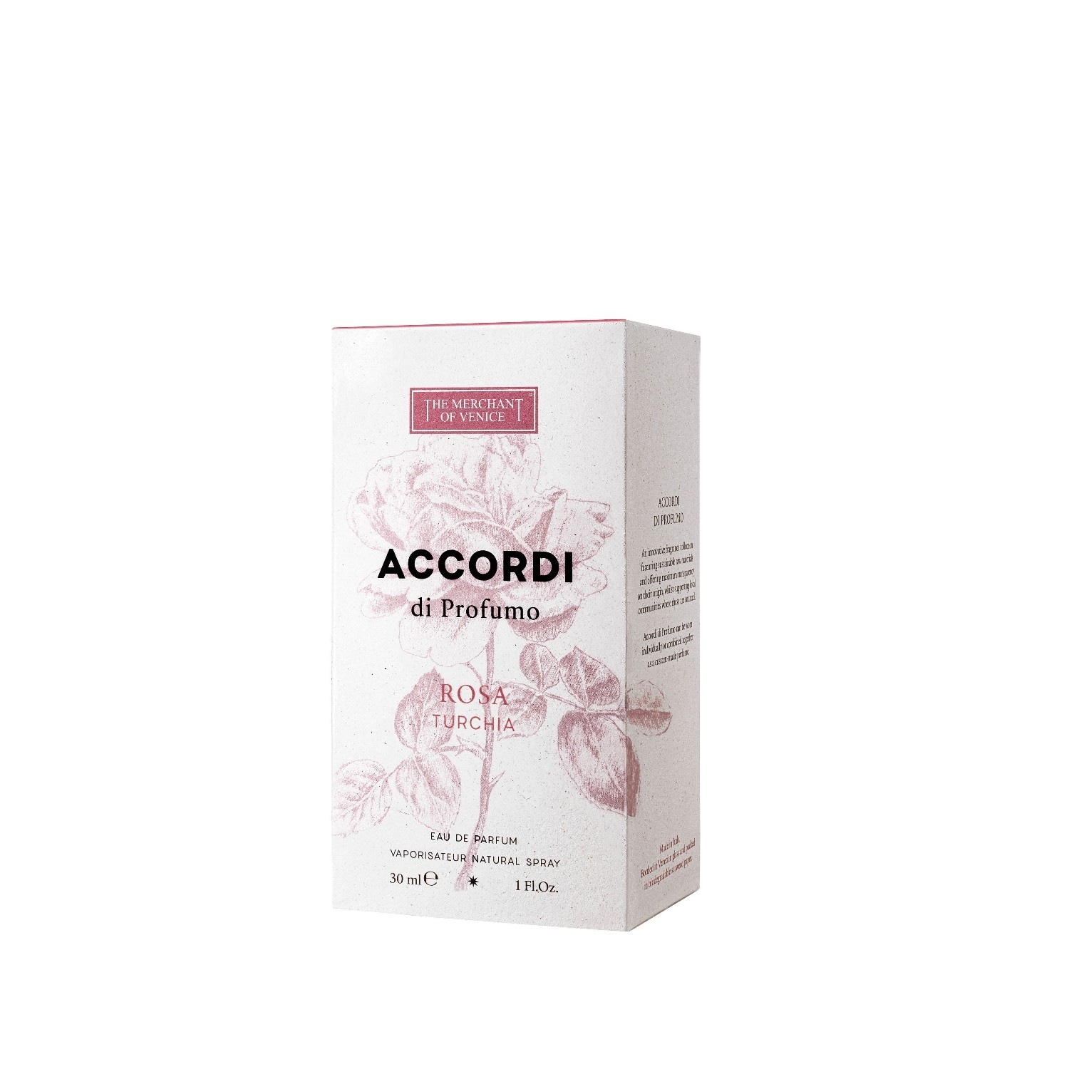 VENEICIJOS PREKYBĖLIS Kvepalų vanduo Accordi di Profumo Rosa Turchia - 30 ml