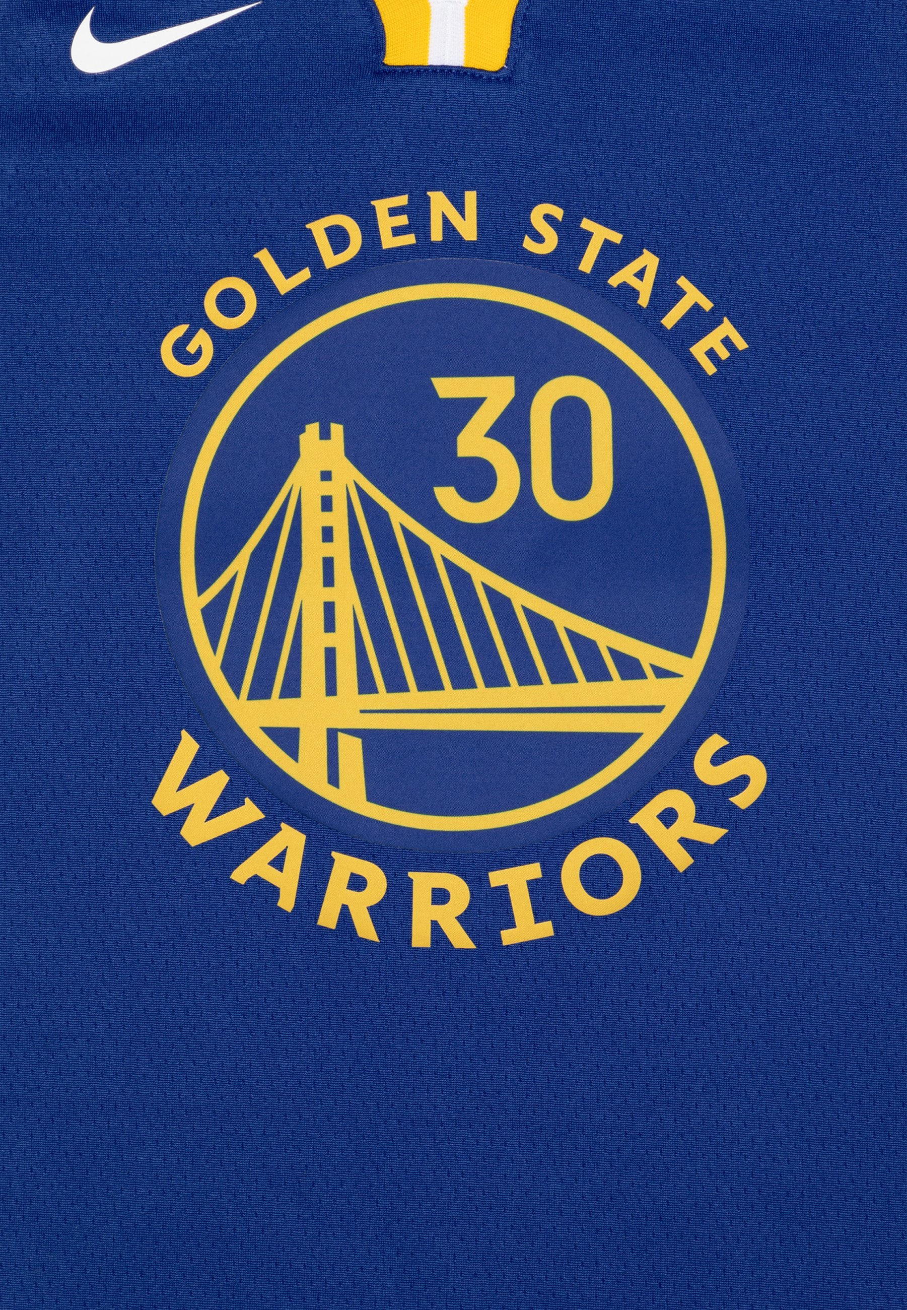 Nike Performance NBA GOLDEN STATE WARRIORS CURRY STEPHEN BOYS ICON SWINGMAN UNISEX - Odzież klubowa - niebieska
