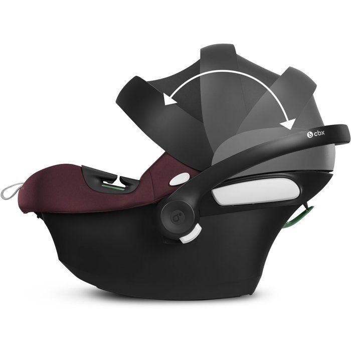 Silla de coche - CBX BY CYBEX - ATON B2 - Grupo 0+ - i-Size - Reductor - Rojo