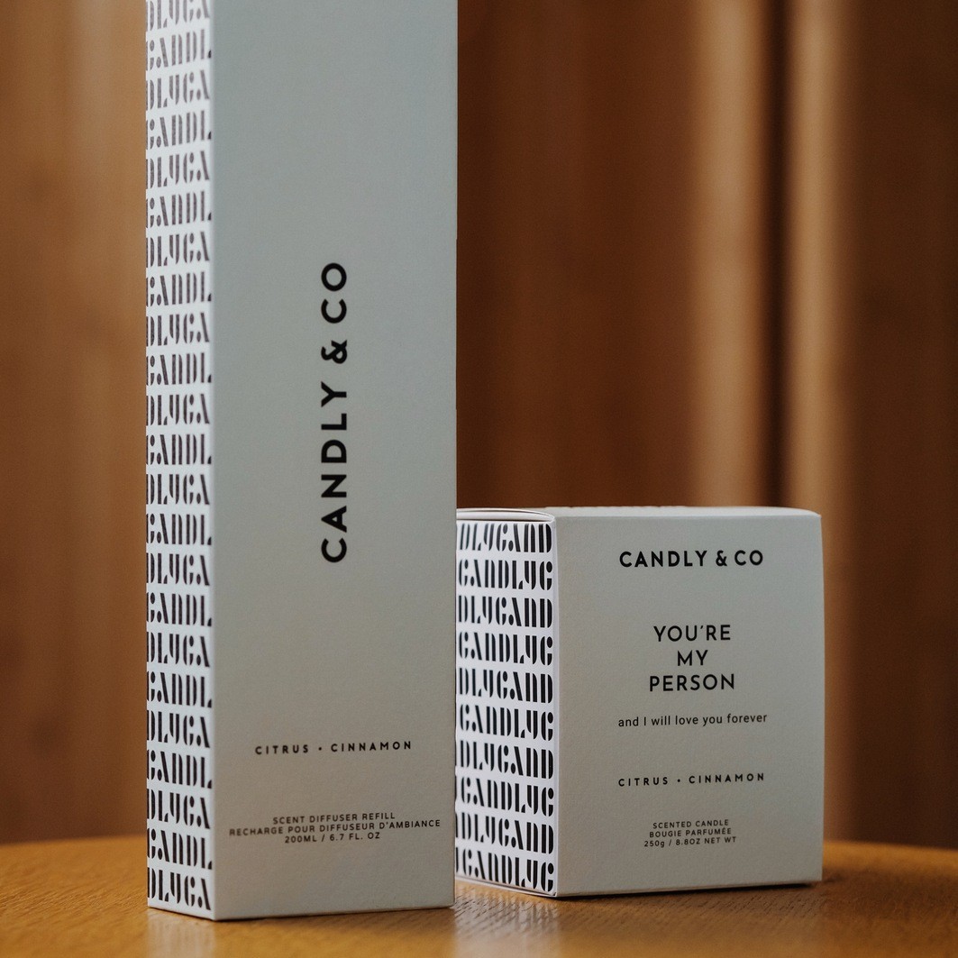 Candly&Co Bougie No.3 You are my person and I will love you forever.