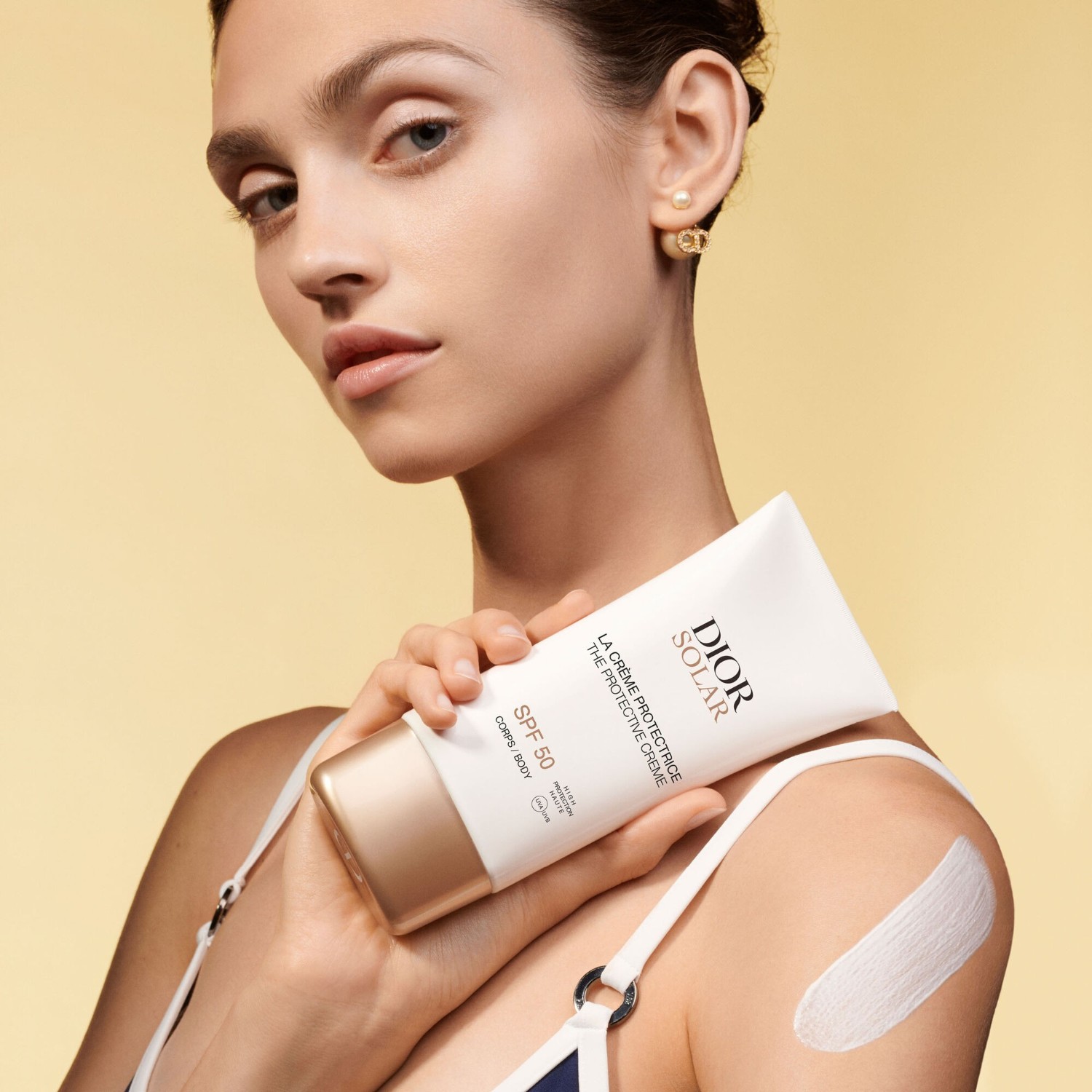 DIOR La Crème Protectrice SPF 50 - Crème solaire haute protection pour le corps