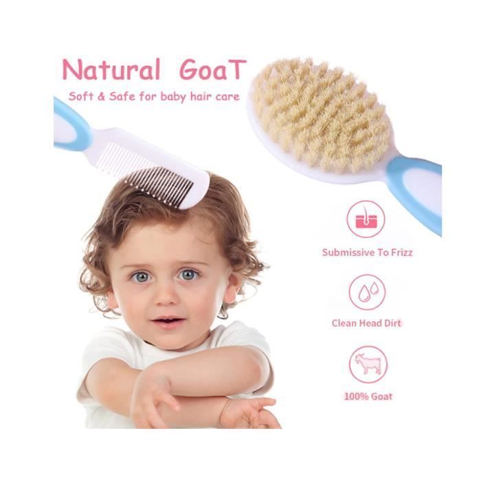 Kit de aseo personal para bebés de 9 piezas, kit de cuidado para recién nacidos con accesorios de aseo higiénico completos.