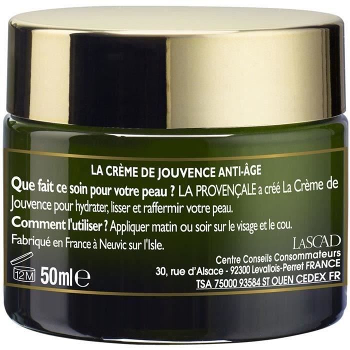 LA PROVENCALE BIO Anti-aging gezichtscrème voor een jeugdige uitstraling - Met AOC Provençaalse olijfolie - 50 ml