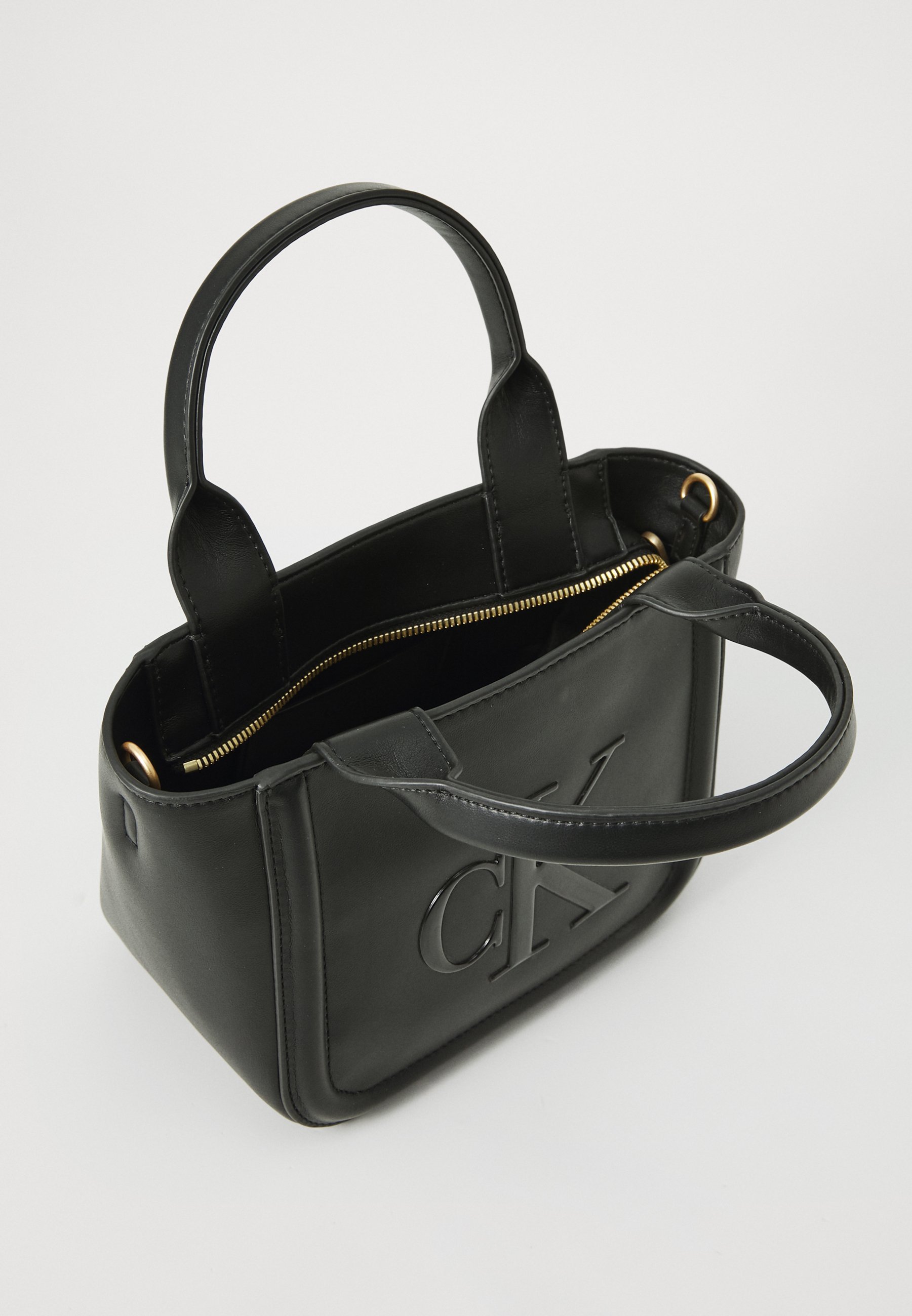 Calvin Klein BOLD MONOGRAM - Handtas - zwart