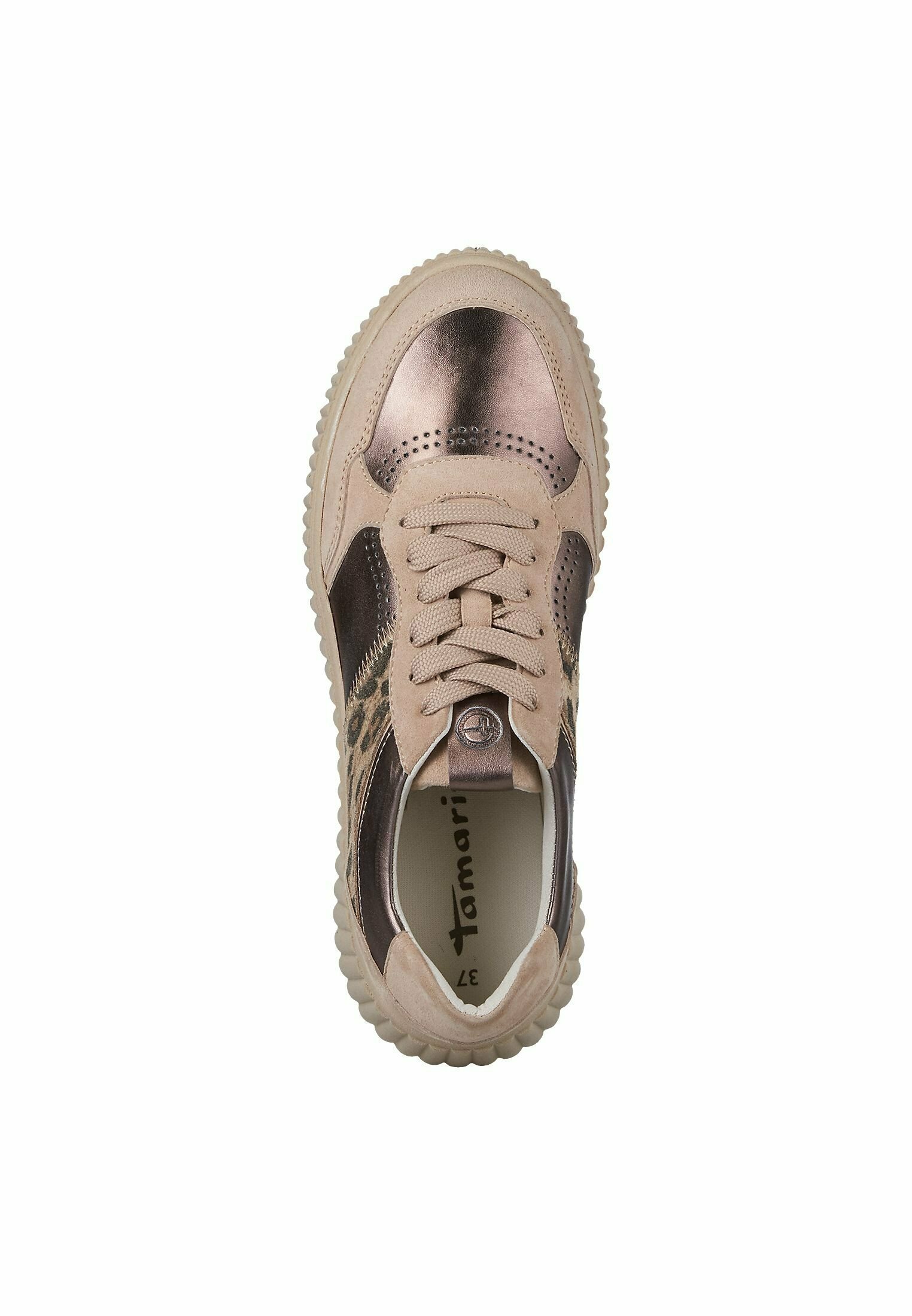 Tamaris Trainers - bronzen kam