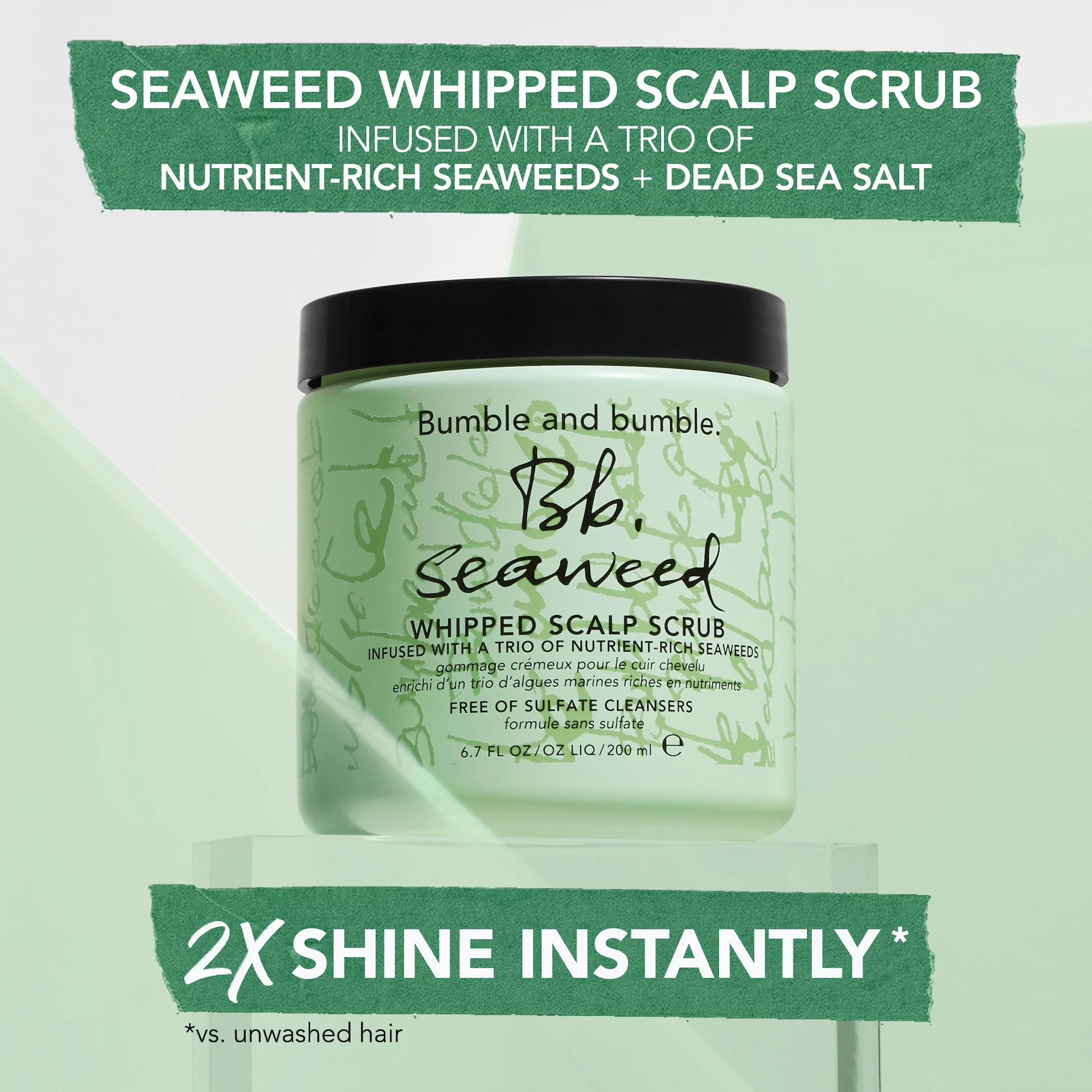 Exfoliant pentru scalp cu alge marine 200 ml - Bumble and bumble