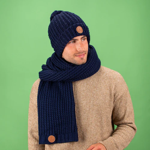Cabaia Bandista Marineblå - Marineblåt tørklæde