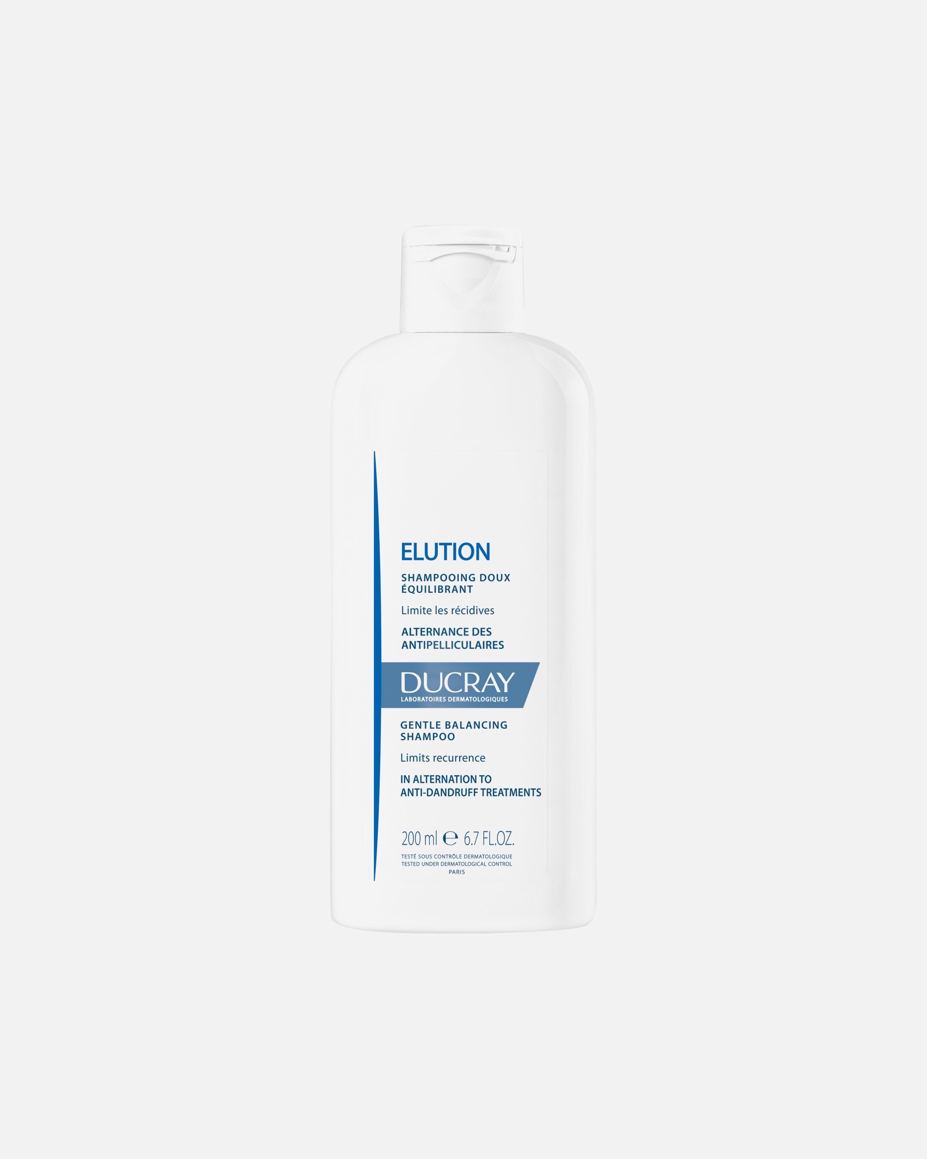 Ducray ELUTION Nježni, balansirajući šampon - 200 ml
