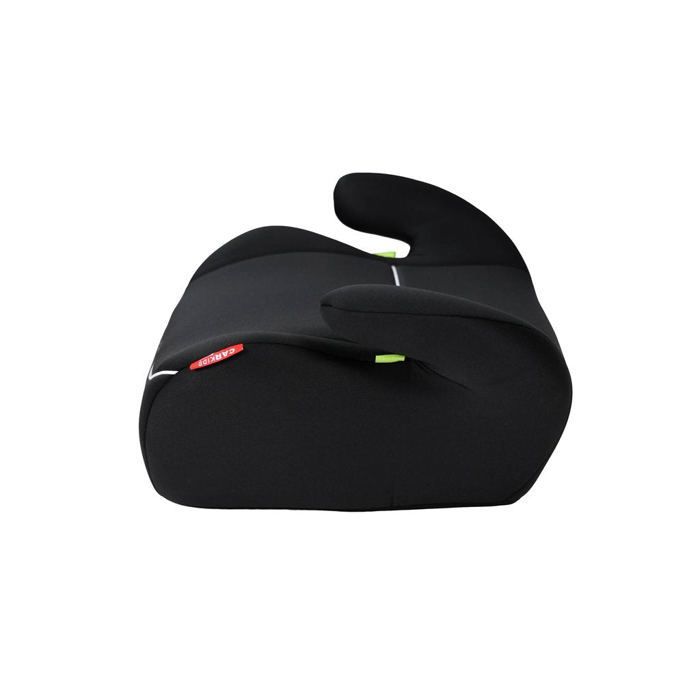 SEGGIOLINO AUTO PER BAMBINI, 125-150 CM, TAGLIA R129, NERO CON STRISCIA BIANCA
