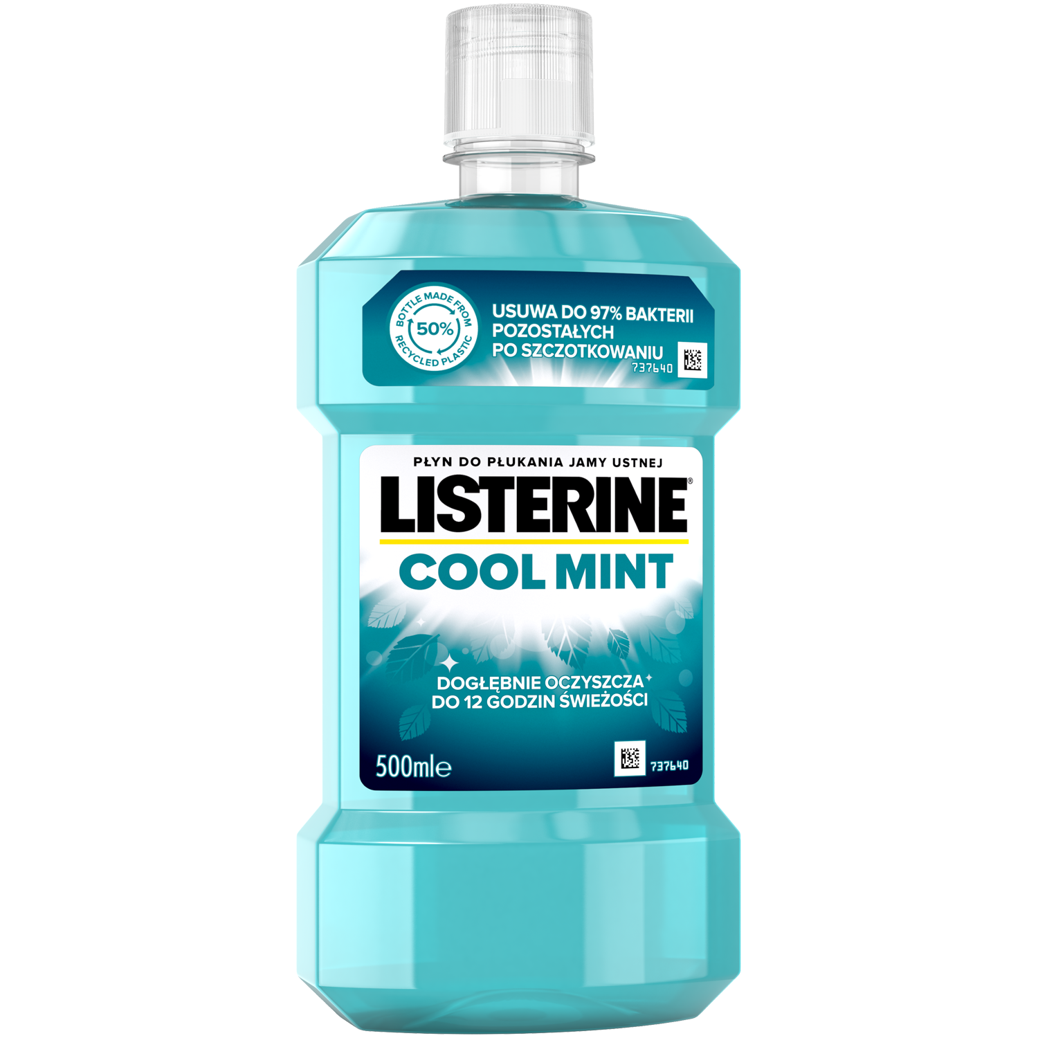 Στοματικό διάλυμα Listerine 500ml Δροσερή μέντα