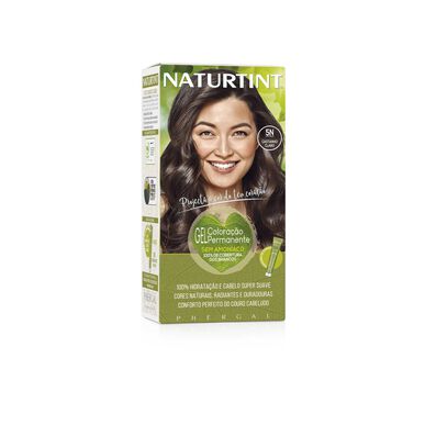 Naturtint Permanent Gel Hårfarge 5N Lysebrun 170 ml 170 ml