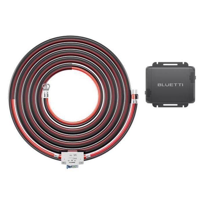 Cargador BLUETTI 1, cargador alternador de 560 W + cable de entrada de CC para generador solar EB3A/AC180/Elite 100 V2/Elite 200 V2