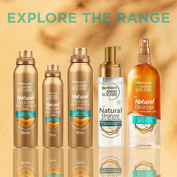 Pacote bronzeador Garnier Ambre Solaire