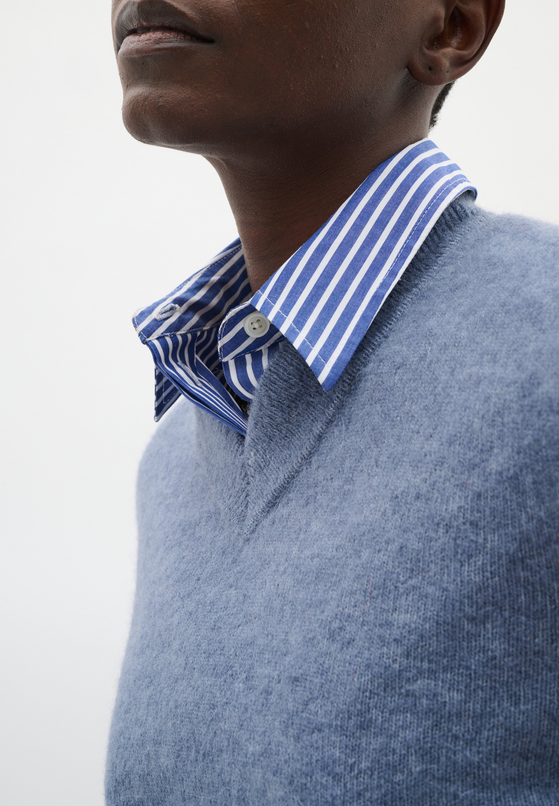 InWear GUNI V-NECK - Maglione - vento selvaggio