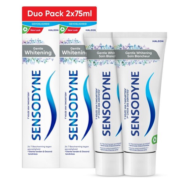 Sensodyne maigi balinoša zobu pasta<br>2 x 75 ml