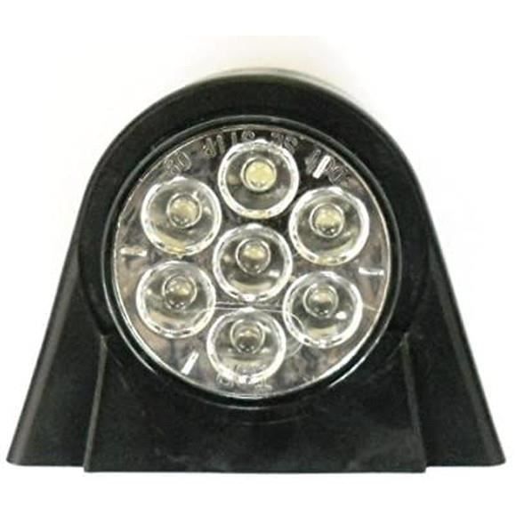 4 Pièces LED 24V Côté Contour Marqueur Feux Blanc Rouge Remorque Camion Caravane Châssis Camping-Car