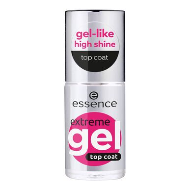 Essence Extreme Gel Top Coat, vernis de finition effet gel pour ongles, 1 unité.