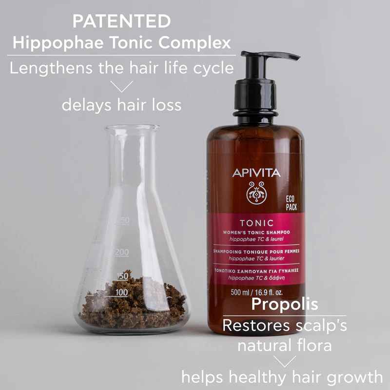 Apivita Tonic Shampoo Tônico Feminino contra a queda de cabelo