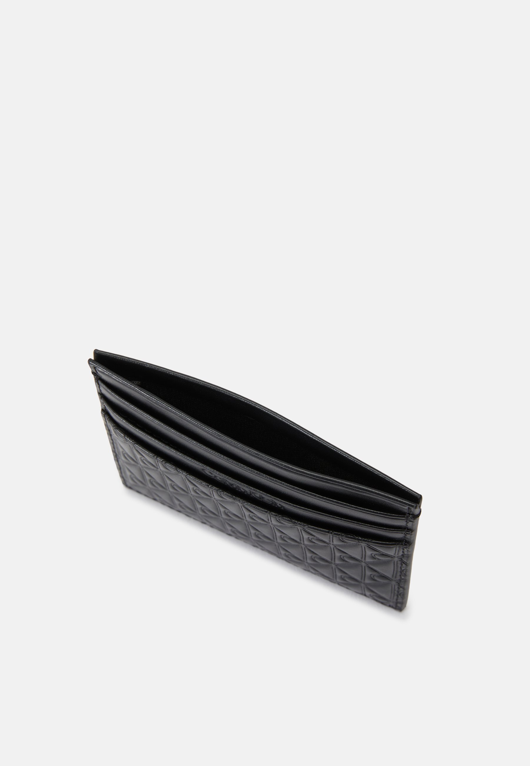 Calvin Klein EMBLEM SET - Portfel - czarny/formalny szary