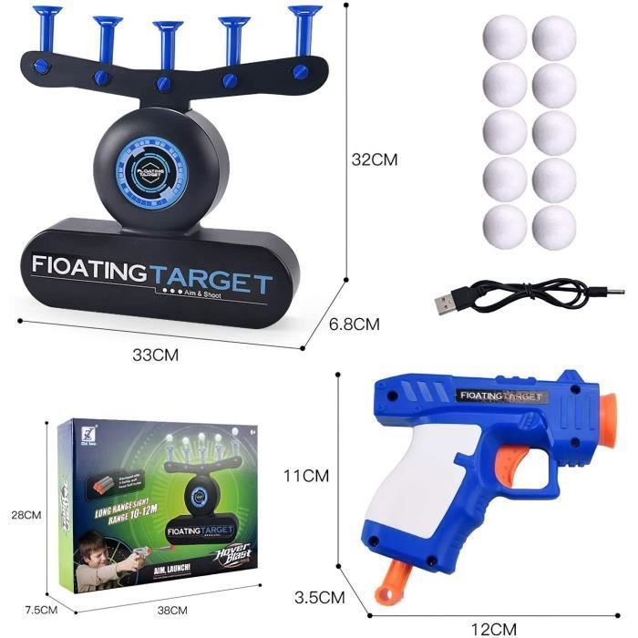 PIMPIMSKY Electric Ball Target Game - Floating Target for Children - Stationary Flying Shooting Toy