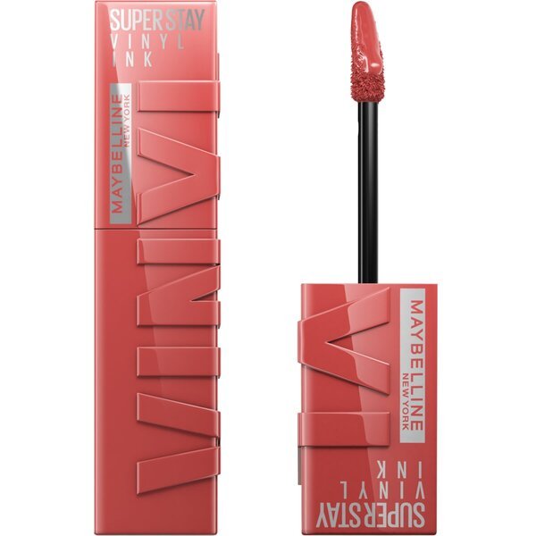 Maybelline New York SuperStay Vinyl Ink ruž za usne, nijansa 15 Peachy, 4,2 ml