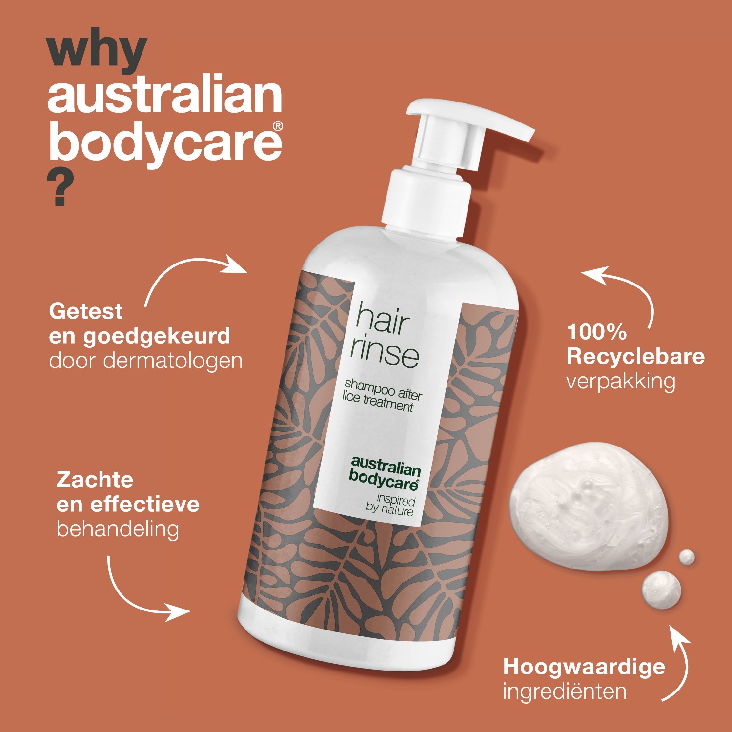 Coffret de soins capillaires Australian Bodycare - Après-shampoing - 500 ml