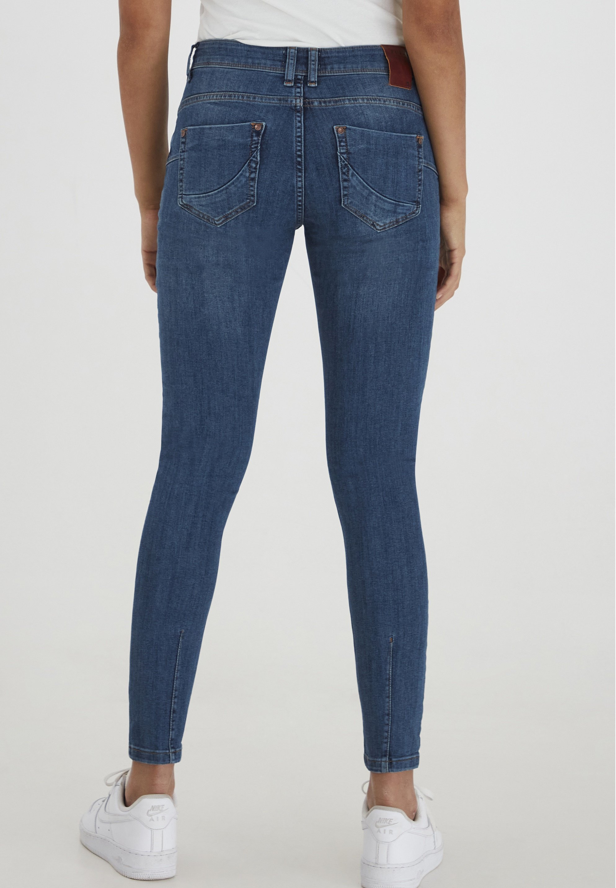 PULZ PZROSITA - Jeans Skinny Fit - mittelblauer Denim