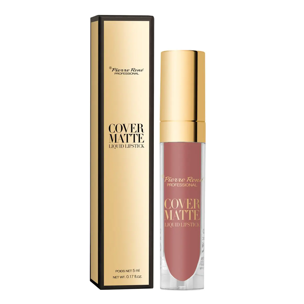 Pierre Rene Cover Matte Liquid Lipstick Płynna pomadka do ust, 02