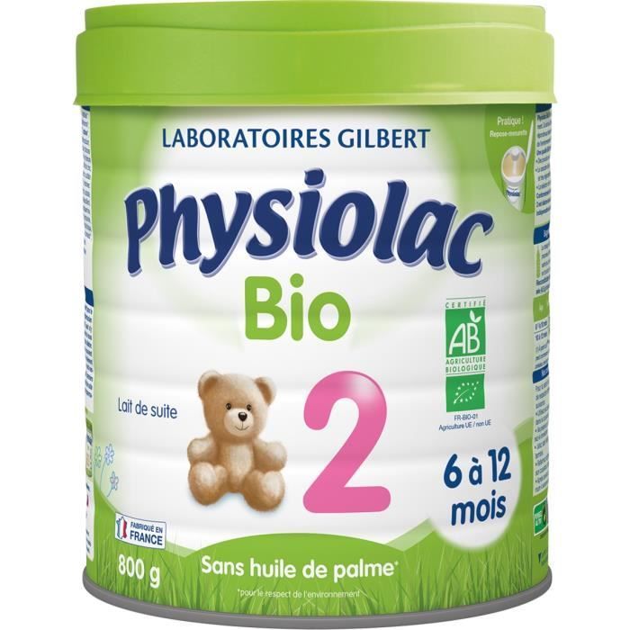 Physiolac Bio-Milch 2. Stufe 800 g